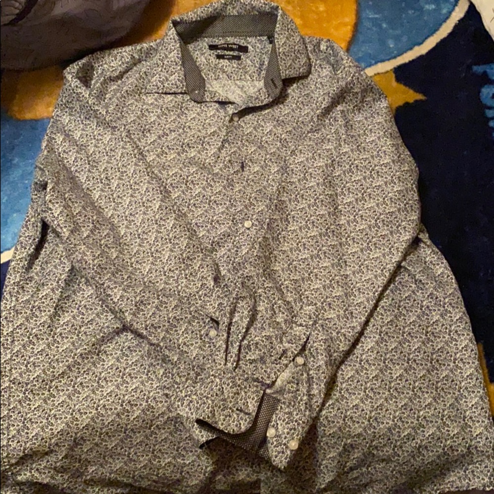Nine West long sleeve button up
